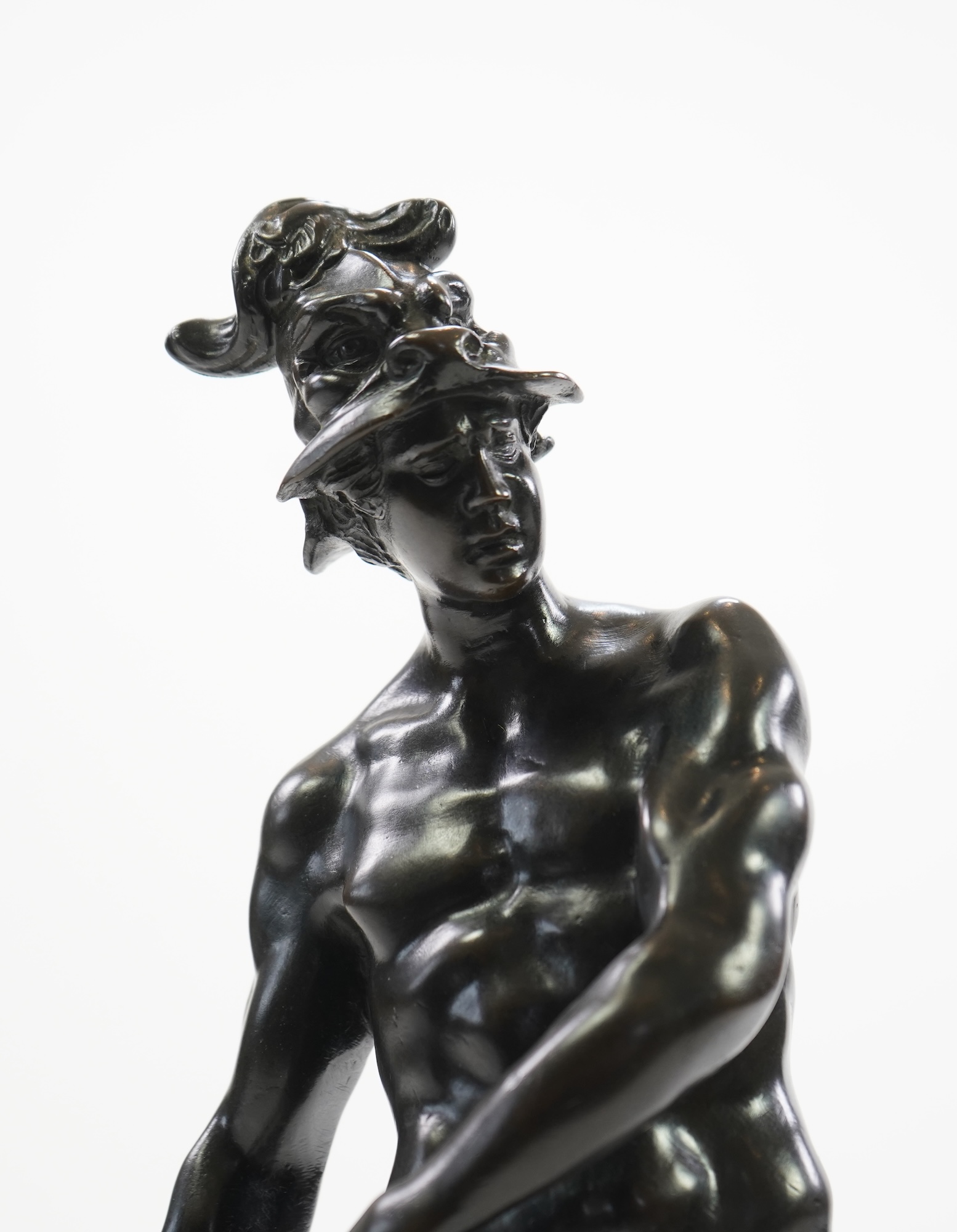 After Tiziano Aspetti (1565-1607). A patinated bronze figure of Vulcan, French, late 19th/early 20th century